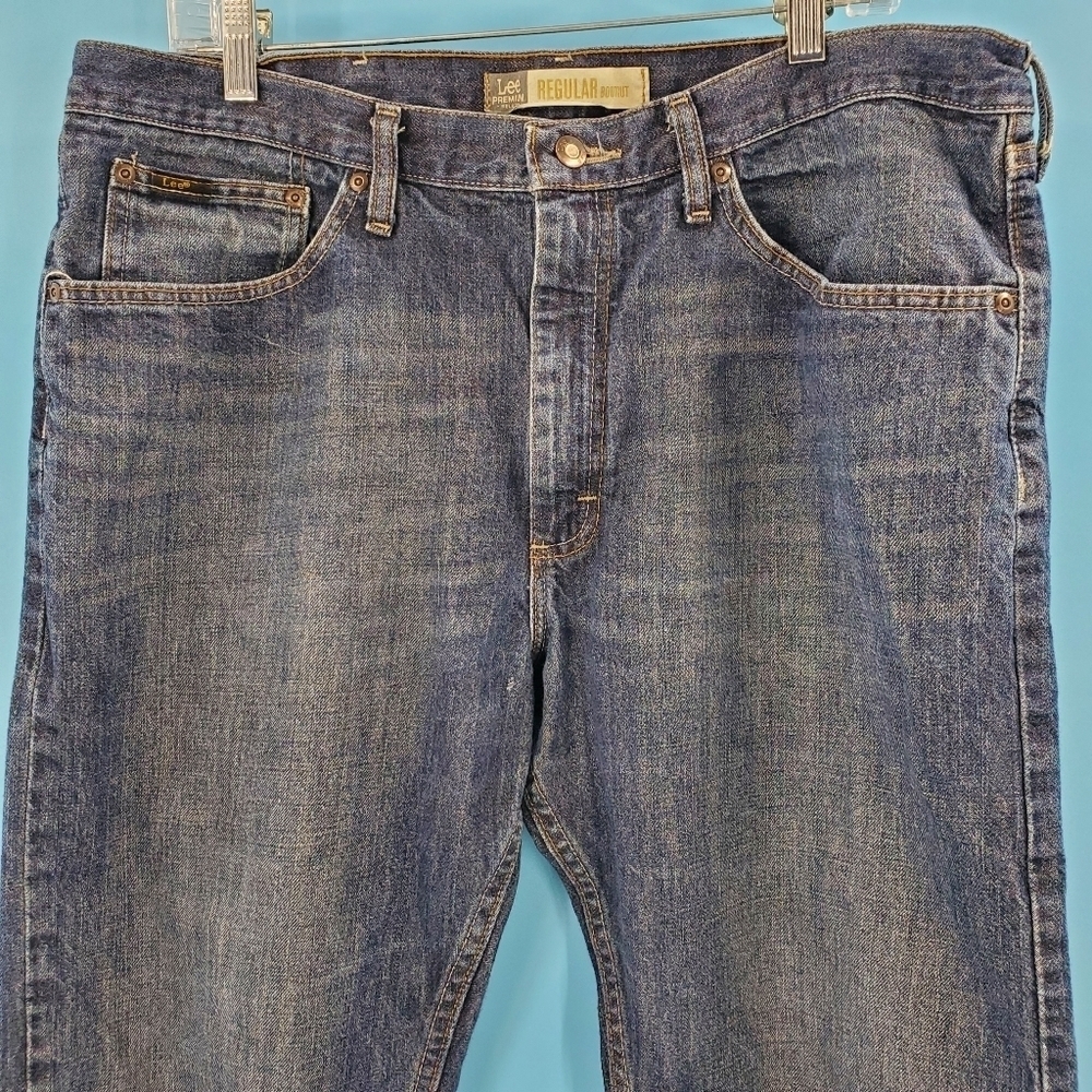 Lee Premium Regular BootCut cotton jeans 38x30 - Picture 9 of 16